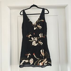Little Moon Black Mini Dress